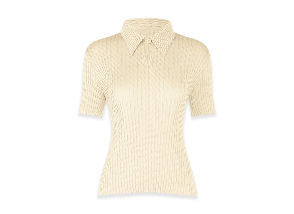 ISSEY MIYAKE Sleek Pleats "Ivory"