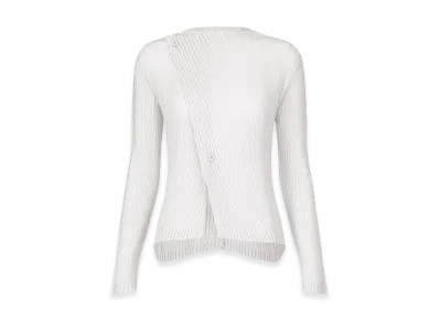 ISSEY MIYAKE Shadow Study Pleats Solid "WashiWhite"