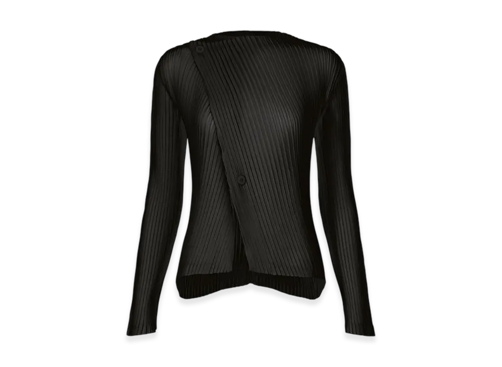 ISSEY MIYAKE Shadow Study Pleats Solid "Black"