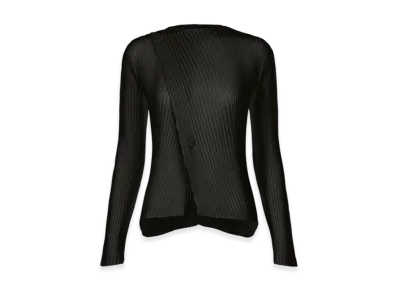 ISSEY MIYAKE Shadow Study Pleats Solid "Black"