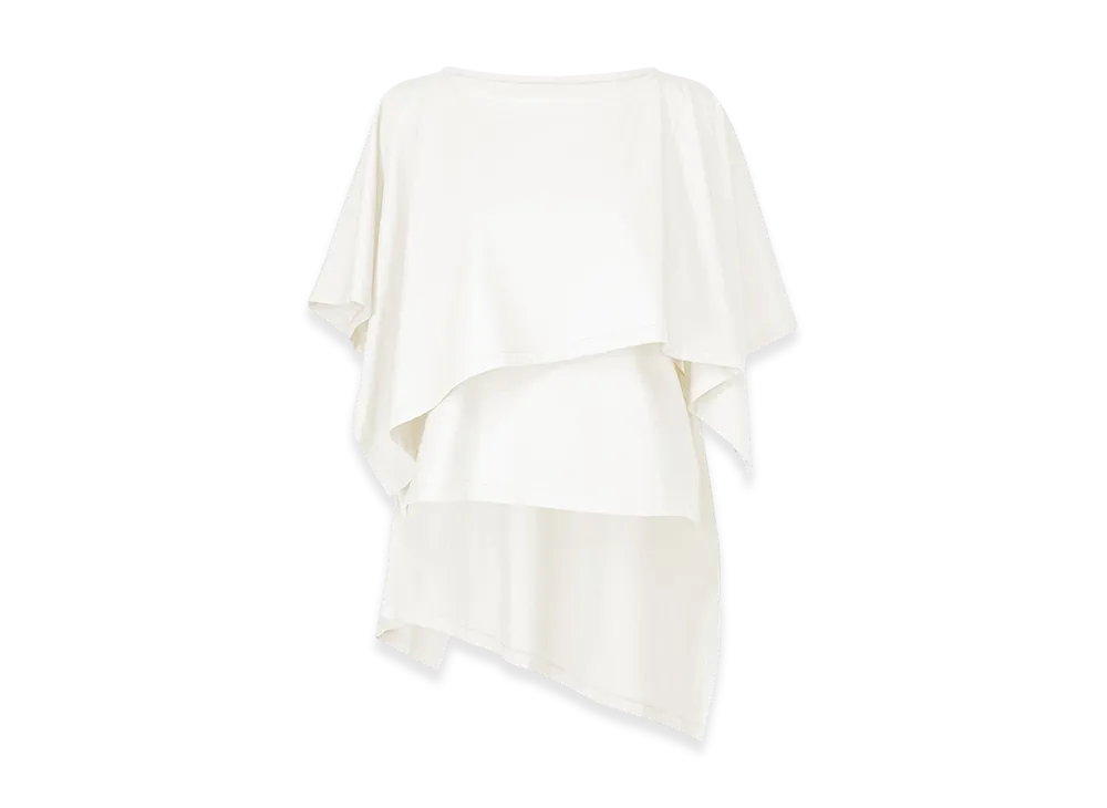 ISSEY MIYAKE Layered-T "White"