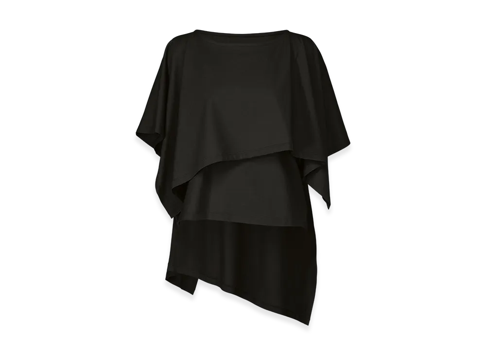 ISSEY MIYAKE Layered-T "Black"