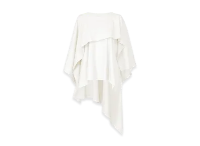 ISSEY MIYAKE Layered-T "White"