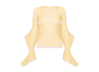 ISSEY MIYAKE Spikelet Knit "KouzoIvory"