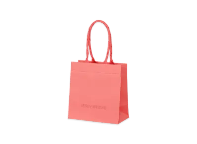 ISSEY MIYAKE This Is A Paper Bag "Coral"