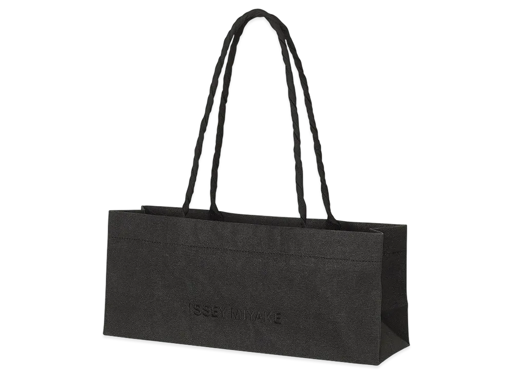 ISSEY MIYAKE This Is A Paper Bag "Black"