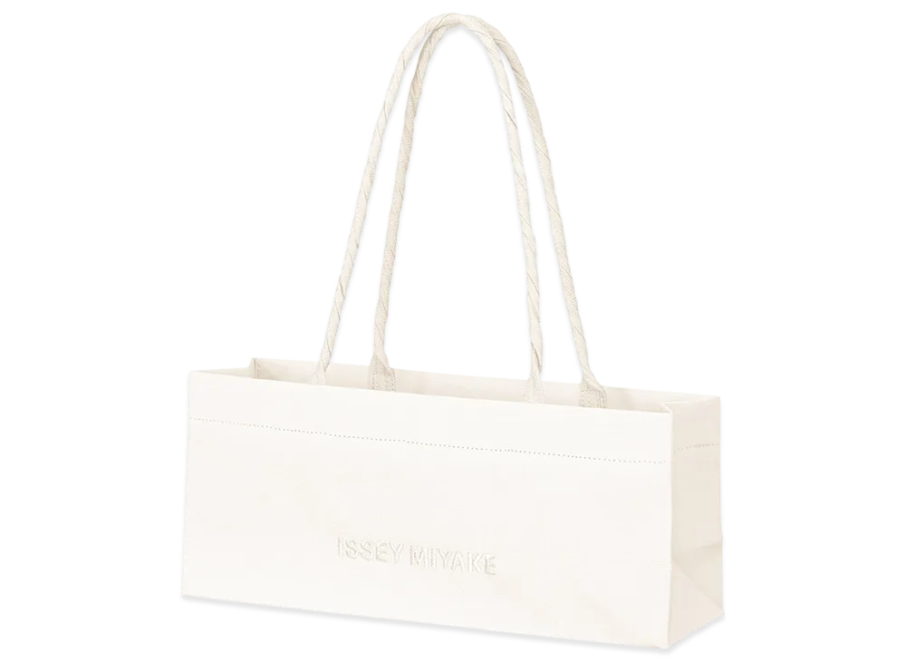 ISSEY MIYAKE This Is A Paper Bag "White"