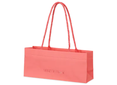 ISSEY MIYAKE This Is A Paper Bag "Coral"