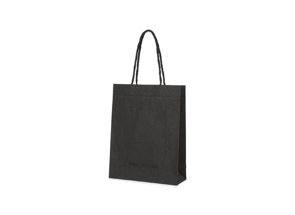 ISSEY MIYAKE This Is A Paper Bag "Black"