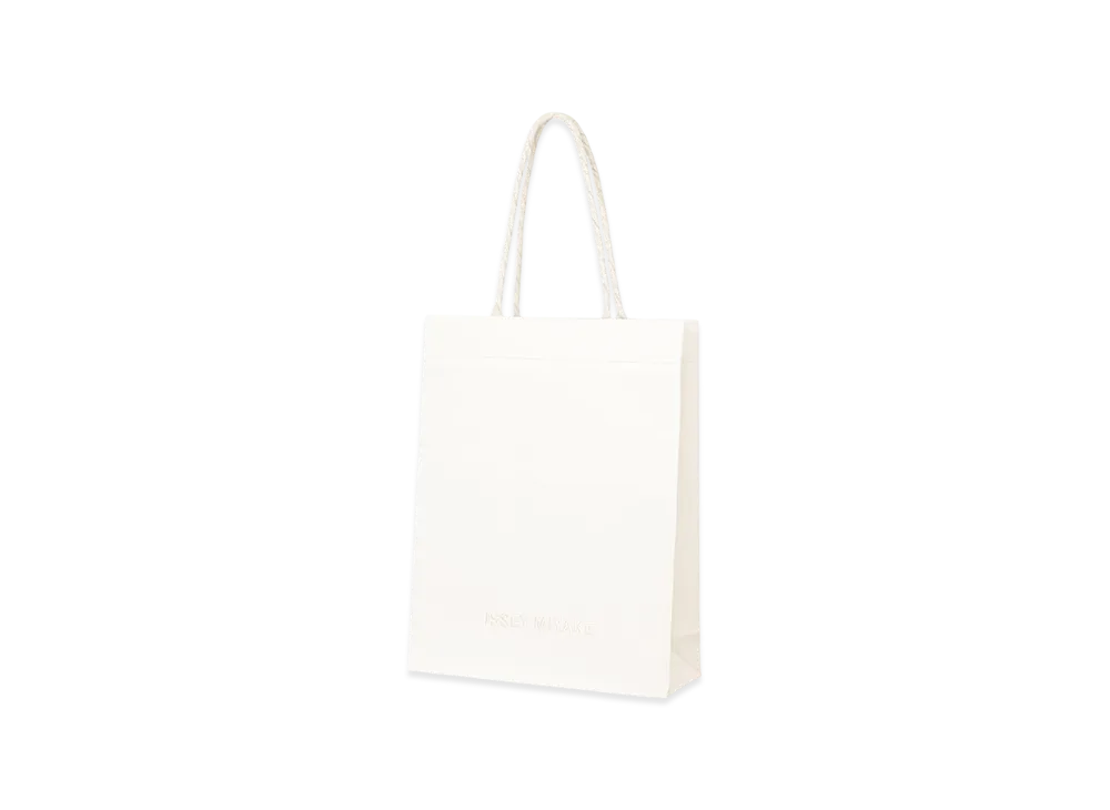 ISSEY MIYAKE This Is A Paper Bag "White"