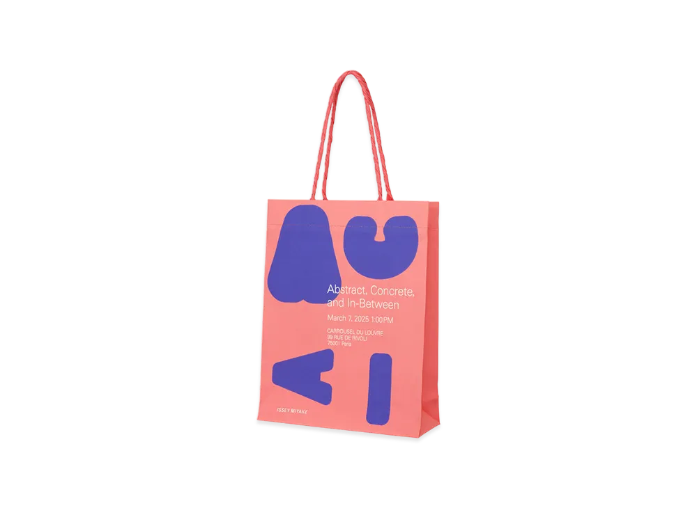 ISSEY MIYAKE This Is A Paper Bag (Poster) "Pink"