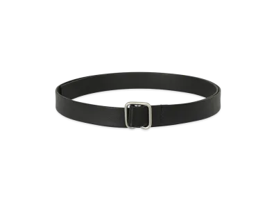 ISSEY MIYAKE Solid Leather Belt "Black"