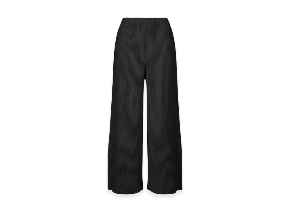 ISSEY MIYAKE Hatching Bottoms "Black"