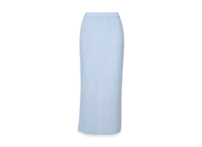 ISSEY MIYAKE Hatching Bottoms "LightBlue"