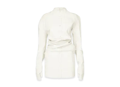 ISSEY MIYAKE Like Torso Like Shirt "White"