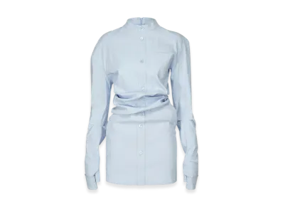 ISSEY MIYAKE Like Torso Like Shirt "LightBlue"