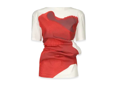 ISSEY MIYAKE Knit (As Represented) "Red"