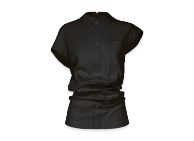 ISSEY MIYAKE Like Torso Like Shirt "Black"
