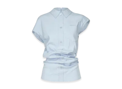 ISSEY MIYAKE Like Torso Like Shirt "LightBlue"