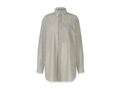 ISSEY MIYAKE Odd Shirt (Stripes) "Khaki"