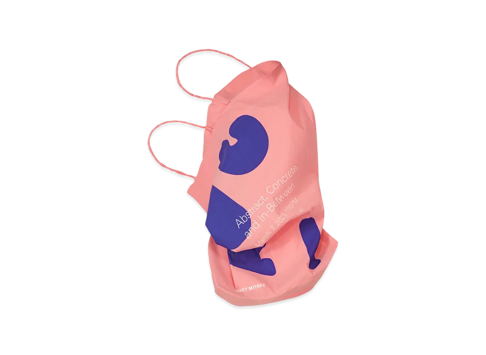 ISSEY MIYAKE Paper Bag (Poster) "Pink"