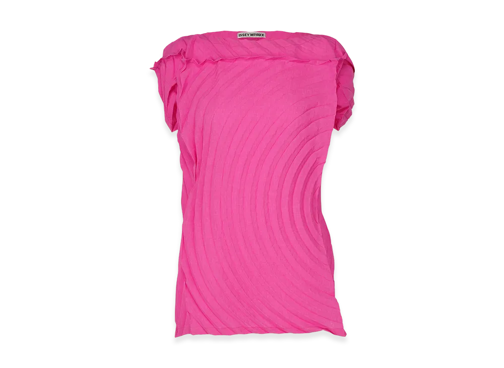ISSEY MIYAKE Paper Bag Pleats "Coral"