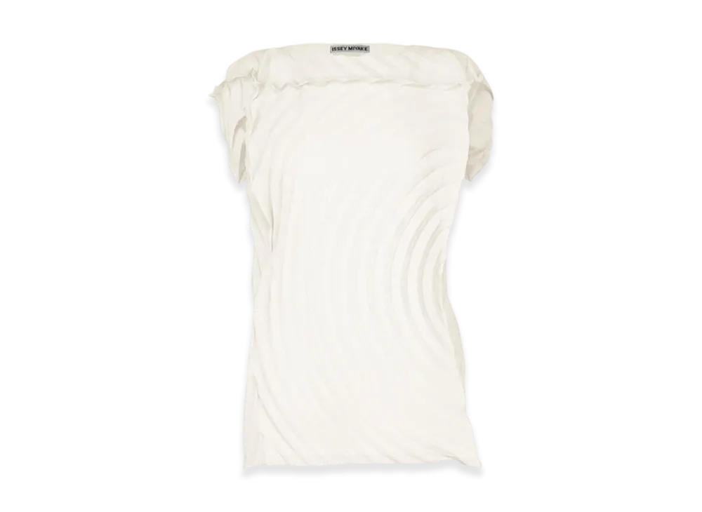 ISSEY MIYAKE Paper Bag Pleats "White"