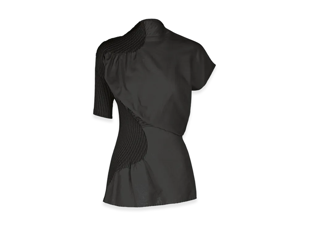 ISSEY MIYAKE Knit (Contour) Pleats "Black"