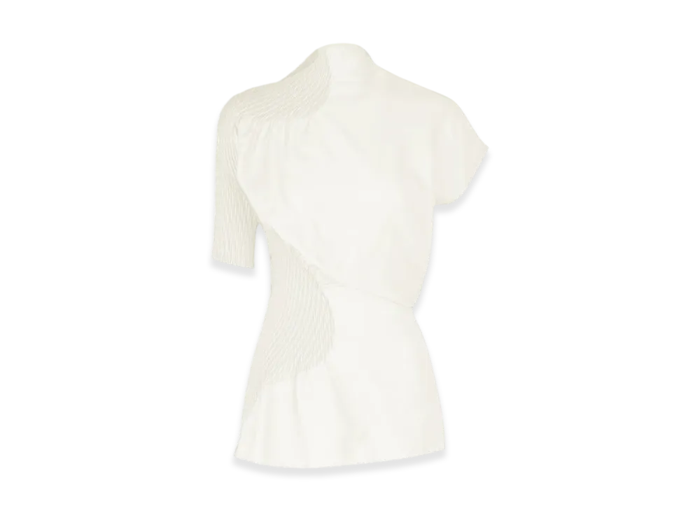 ISSEY MIYAKE Knit (Contour) Pleats "White"
