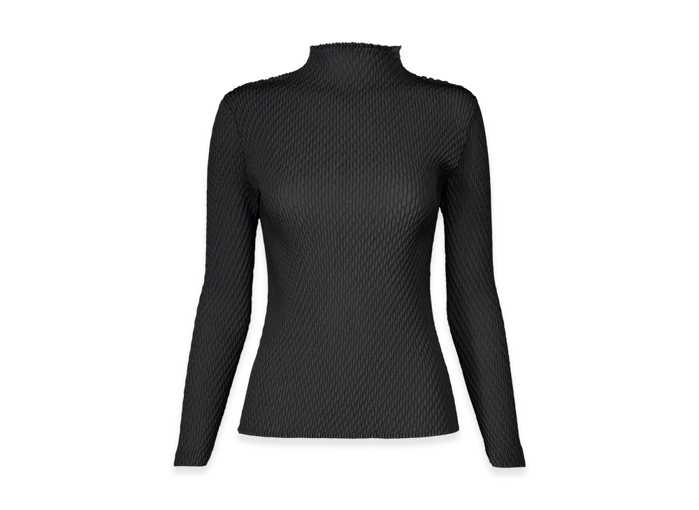 ISSEY MIYAKE Orbicular Pleats "Black"