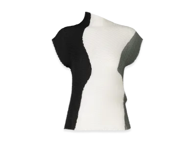 ISSEY MIYAKE Abstract Tint Pleats "Black/White"