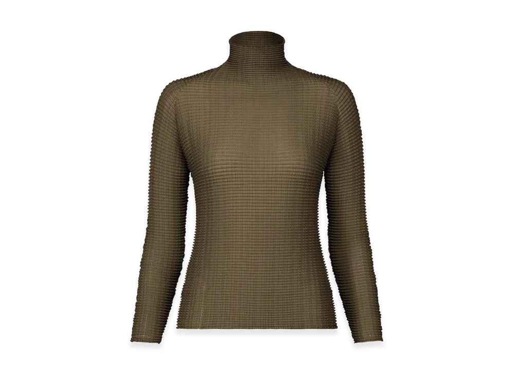 ISSEY MIYAKE Wooly Pleats-58 "Khaki"