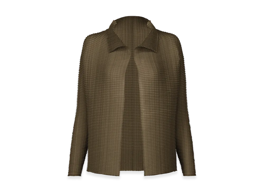 ISSEY MIYAKE Wooly Pleats-58 "Khaki"