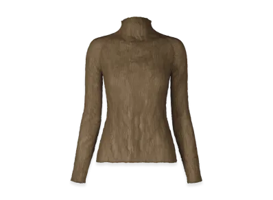 ISSEY MIYAKE Chiffon Twist 1 "DarkBrown"