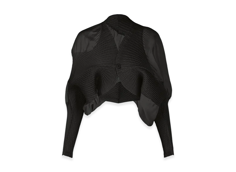 ISSEY MIYAKE Knit (Contour) Pleats "Black"