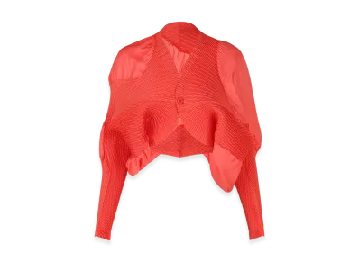 ISSEY MIYAKE Knit (Contour) Pleats "Red"