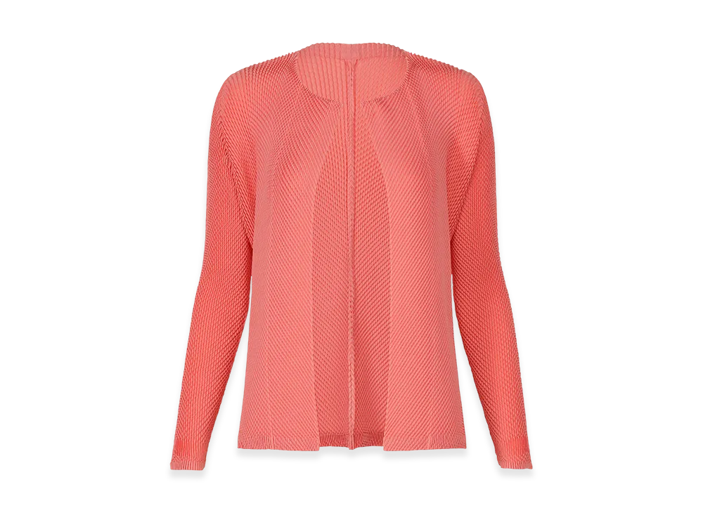 ISSEY MIYAKE Orbicular Pleats "Coral"