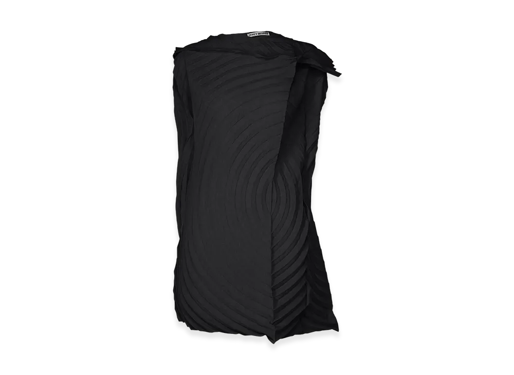 ISSEY MIYAKE Paper Bag Pleats "Black"