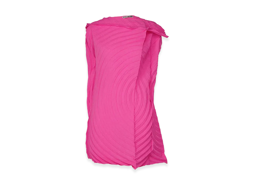 ISSEY MIYAKE Paper Bag Pleats "Coral"