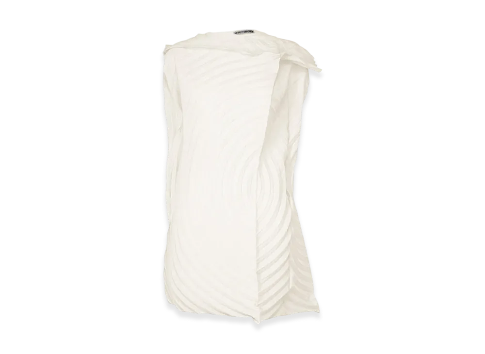 ISSEY MIYAKE Paper Bag Pleats "White"