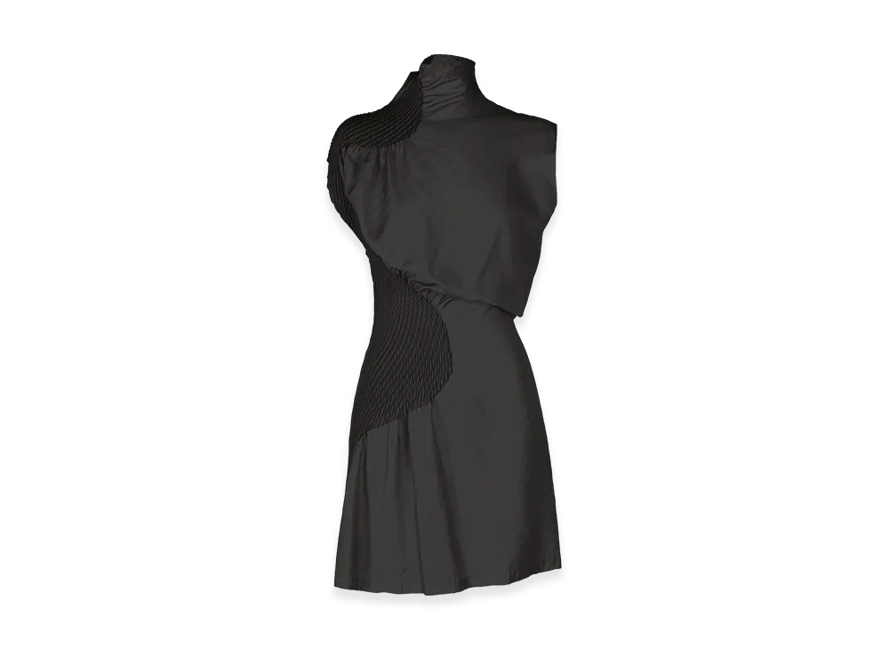 ISSEY MIYAKE Knit (Contour) Pleats "Black"