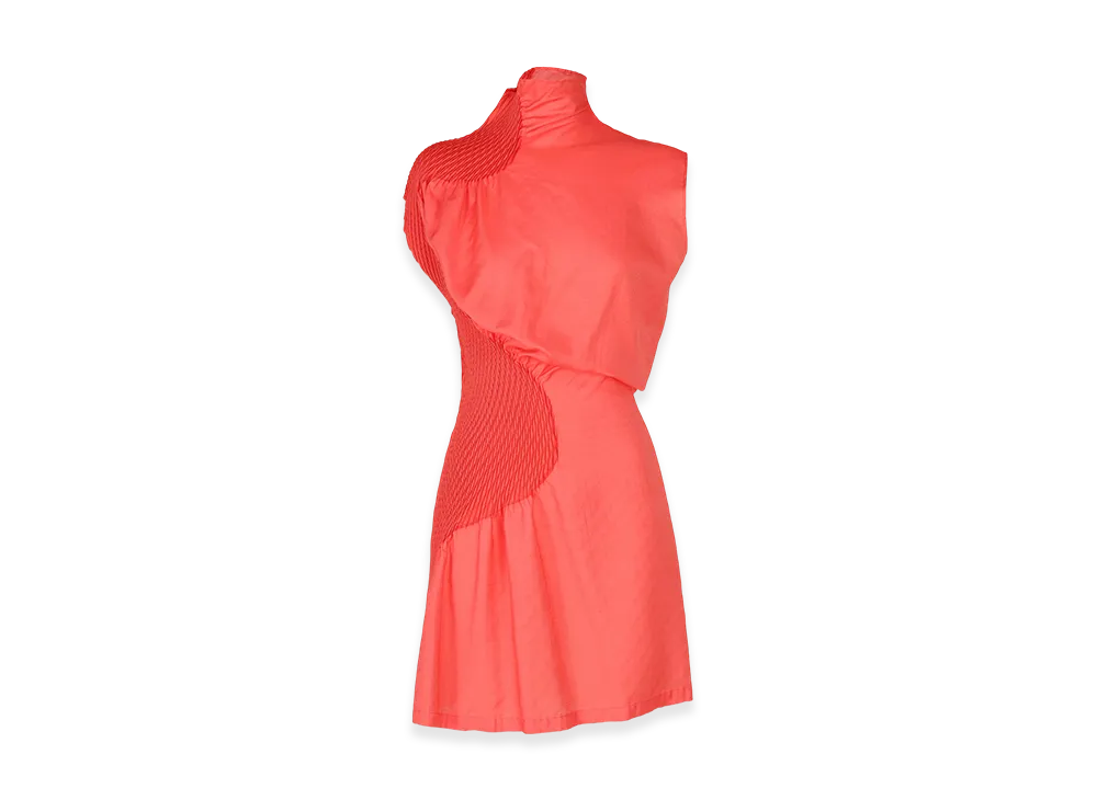 ISSEY MIYAKE Knit (Contour) Pleats "Red"
