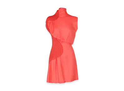 ISSEY MIYAKE Knit (Contour) Pleats "Red"