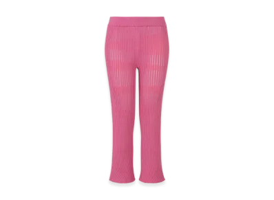 ISSEY MIYAKE Stripe Plating Knit "Pink"