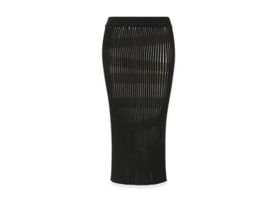 ISSEY MIYAKE Stripe Plating Knit "Black"