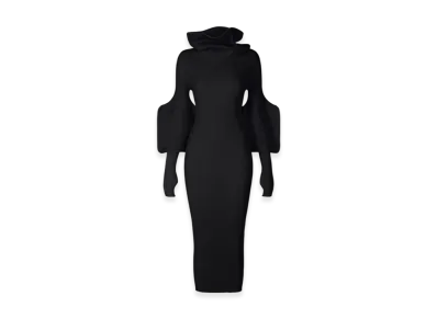 ISSEY MIYAKE Thin And Thick Knit "Black"