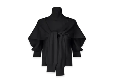 ISSEY MIYAKE Four-Sleeved (Wool) "Black"