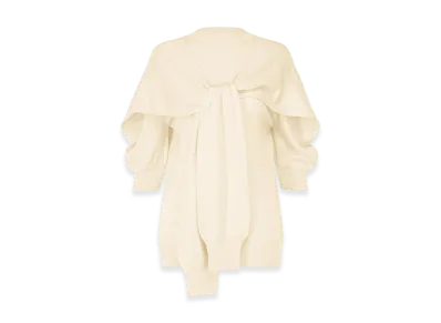 ISSEY MIYAKE Four-Sleeved (Wool) "OffWhite"