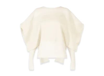 ISSEY MIYAKE Thin And Thick Knit "OffWhite"