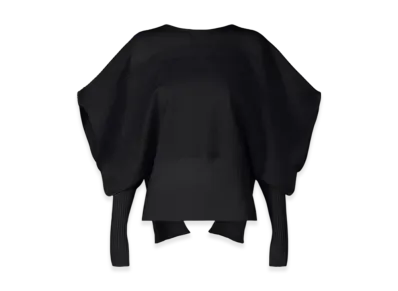 ISSEY MIYAKE Thin And Thick Knit "Black"